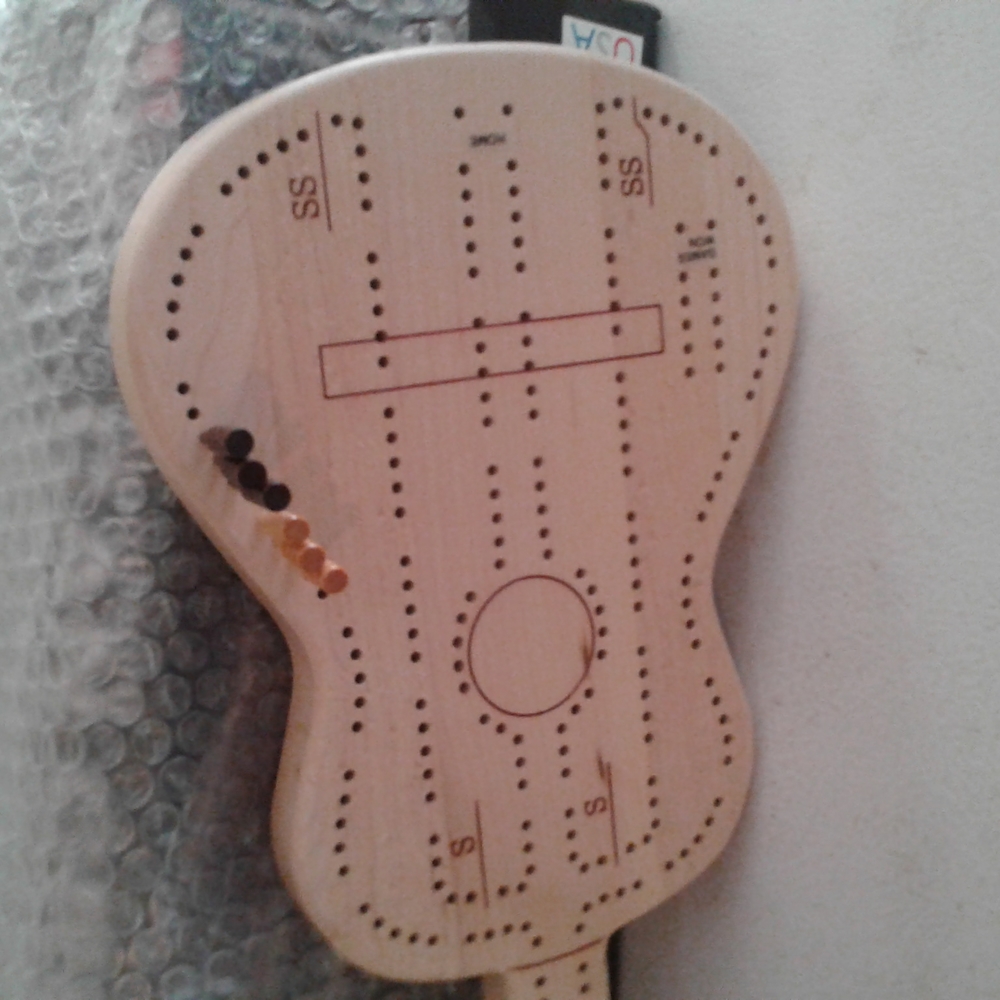 Handmade cribbage board - Picture 3 of 5